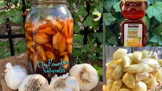 Fortalece tu Sistema Inmune con Ajo y Miel 🧄🍯👌