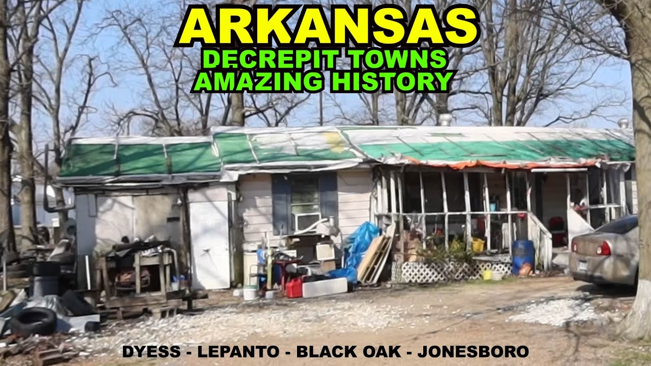 ARKANSAS: Decrepit Towns That Are Surprisingly Amazing - Johnny Cash's Childhood Home Visited