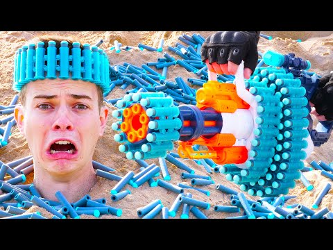 Nerf War: Million Subscribers Battle 7