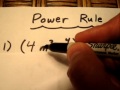 Exponent Rules and Simplification