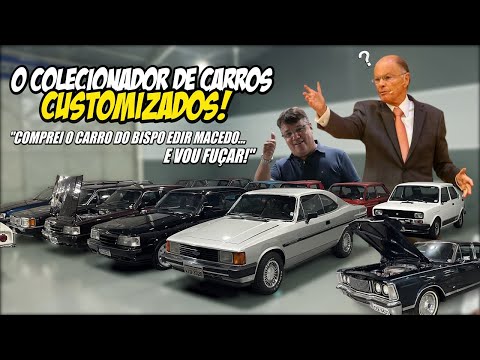 GARAGEM DO COLECIONADOR DE CARROS CUSTOMIZADOS - COMPROU O CARRO DO BISPO E VAI FUÇAR! 7008FILMS