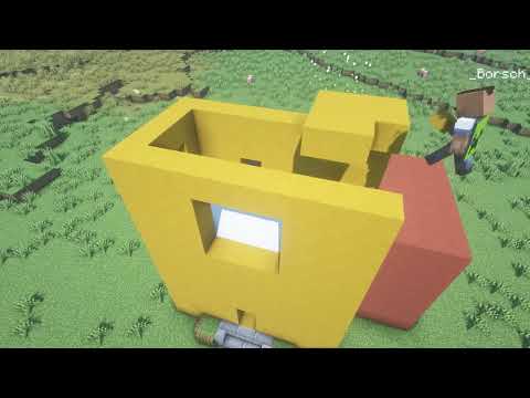 Minecraft  How to Build a Colorful House Easy