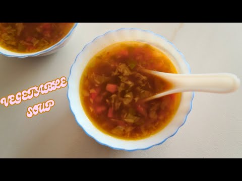 Vegetable Soup Recipe | Veg Soup | Soup Recipe | Quick Healthy  Recipe