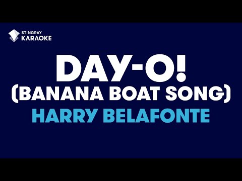 DAY-O (Banana Boat Song from Beetlejuice) – Harry Belafonte | KARAOKE WITH LYRICS