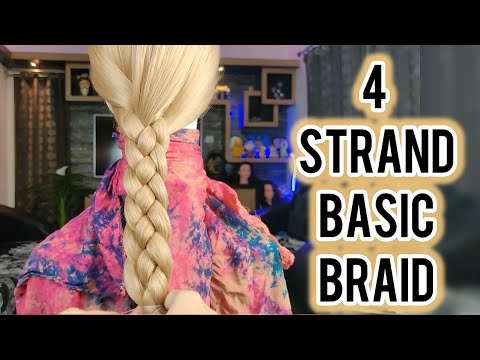 Level up your braid game with this easy 4-strand tutorial!