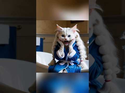 Cat in Shock! #cat #kitty #cutecat