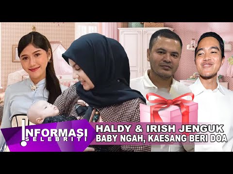 Irish Bella & Haldy Sabri Beri Ini Saat Jenguk Bayi Baby Ngah Kaesang erina Gudono