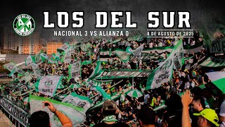 Los Del Sur, Fiesta en la Popular del Polideportivo Sur de Envigado (Nacional Vs  Alianza)