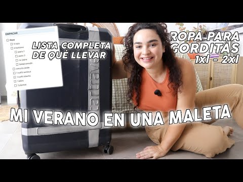Empaca la maleta de verano perfecta 🧳✨ (TALLAS EXTRAS)