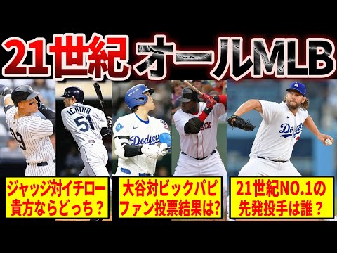 【米騒然】イチロー大谷は落選？驚きの21世紀MLBベストナインとは
