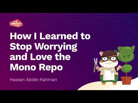 How I Learned to Stop Worrying and Love the Mono Repo
