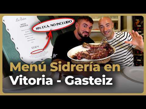 Encontré PRECIOS SIN IVA en este ASADOR VASCO y PASÓ ESTO...