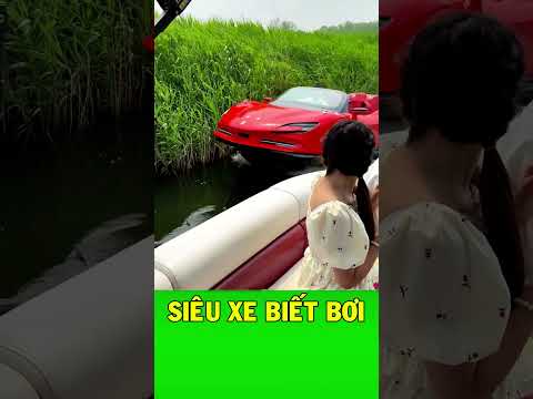 Chiếc thuyền siêu xe khiến mọi người đứng hình