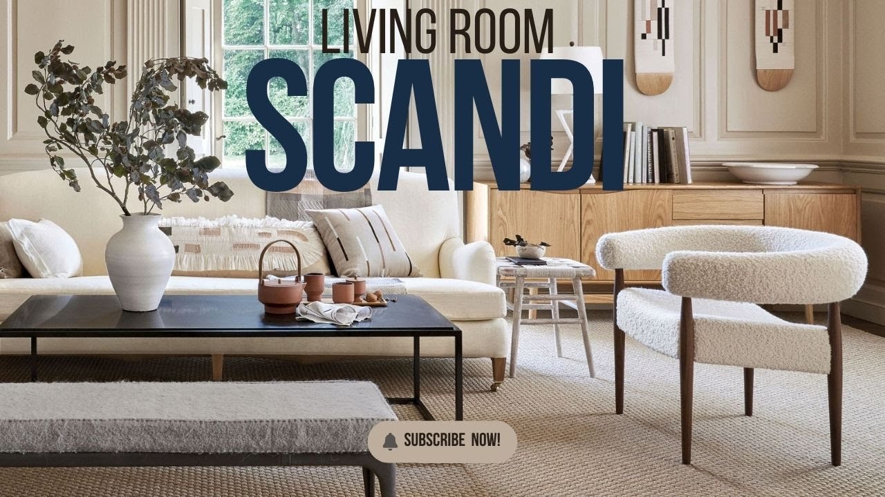 Scandinavian Living Room Design: A Timeless and Classic Look for Your Home