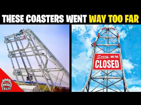 Top 10 Roller Coasters that Went Too Far (GONE WRONG)