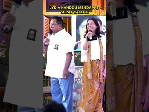 LYDIA KANDOU TERIMA  SURAT KALENG #film #lagulawas #ranokarno #galihdanratna #gitacintadarisma