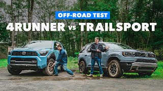 Honda Passport Trailsport vs. Toyota 4Runner Off-Road TEST: Can the Honda Keep Up?