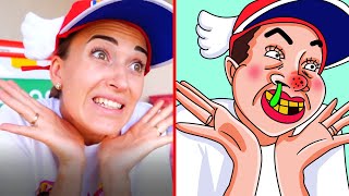 Child Vlad Play with Broken Toy Cars || Drawing meme funny