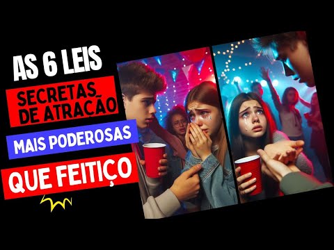 As 6 Leis SECRETAS de Atração Mais Potentes Que FEITIÇO de Amor