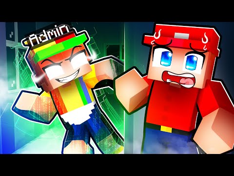 Using ADMIN COMMANDS to SCARE MY DADDY In Minecraft!