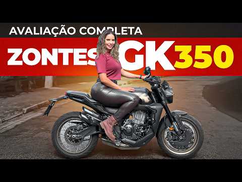 GK350 TESTE COMPLETO ZONTES GK 350 PREÇO, PRÓS E CONTRAS, CONSUMO, SEGURO *VALE A PENA?* | REVIEW