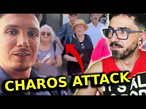 CHAROS ENFURECIDAS INTENTAN AGREDIR A DAVID SANTOS / InfoVlogger LIVE