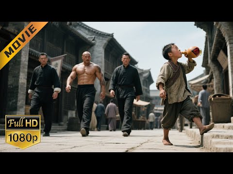 【動作電影】醉酒的小乞丐竟是功夫高手，孤身迎戰整個武林，沒有人是他的對手！⚔️ 功夫 MMA | Kung Fu #抗日 #電影 #功夫