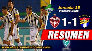 EMPATE/ Malacateco 1 vs Aurora 1 / Jornada 17 Torneo Clausura 2026 -RESUMEN-