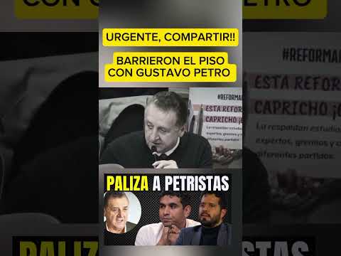 Cachetada a los petristas (nota completa en el enlace ⬆️⬆️) #colombia #eeuu #noticia #politica