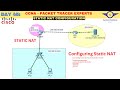 CCNA DAY 45 Configuring Static NAT on Cisco Router How to Configure Static NAT Using Packet Tracer