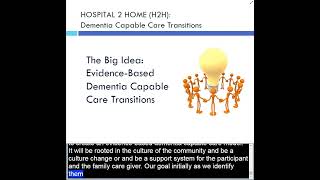 2020 NADRC Webinar (Sept 19, 2020): Hospital2Home-Dementia Capable Care Transitions