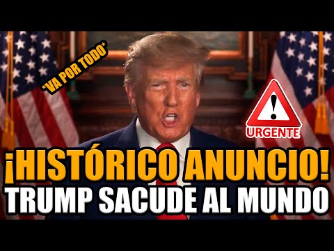 🚨MEGA ANUNCIO DE TRUMP CAMBIA LA POLÍTICA MUNDIAL | BREAK POINT