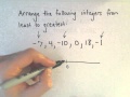 Arranging Integers and Sequences