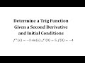 Understanding Antiderivatives and Initial Conditions