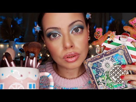 ASMR| Doing Your Holiday Makeup! RP (PERSONAL ATTENTION)