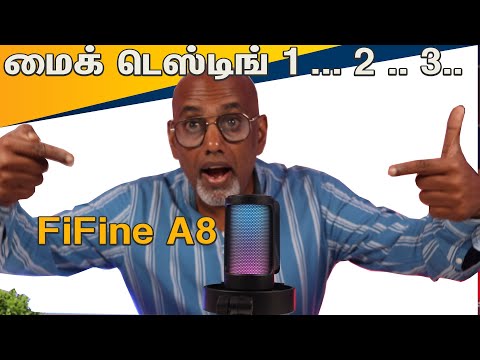 FiFine Ampligame A8 Mic விமர்சனம் - For Gamers, Podcasts,streaming recording RGB-ல சூப்பர்-ஆ இருக்கு