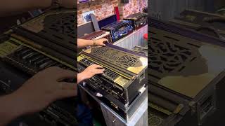 🎹 Again,Ready to Deliver a Premium 4-Line German Reed Black & Gold Harmonium for Milind Jee! 🎶