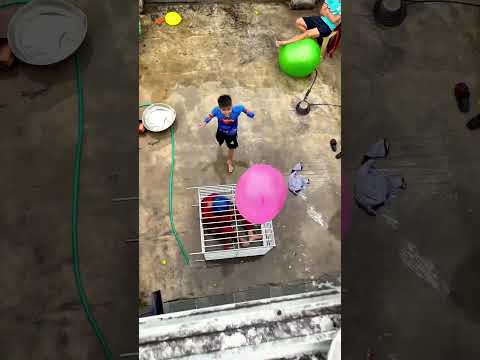 Ném bóng khổng lồ 😓🥺😨😍