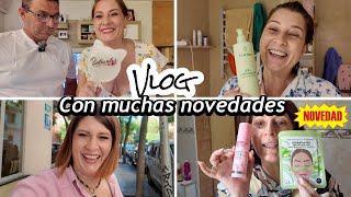 📹vlog viaje 🛩️relampago a Madrid +  mi compra en Mercadona con Novedades + haul de cosmética