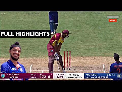 India vs West Indies 4th T20 Match Full Highlights 2022 •IND vs WI Highlights,Today Match Highlights