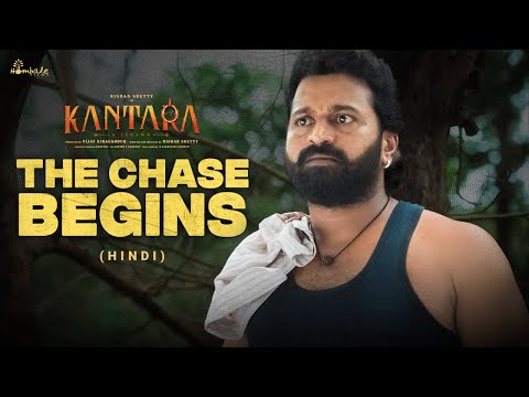 Kantara - The Chase Begins Scene | Hindi | Rishab Shetty | Sapthami Gowda | Hombale Films
