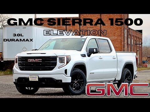 2024 GMC Sierra 1500 Elevation Review // The Perfect Small Engine Diesel Truck?