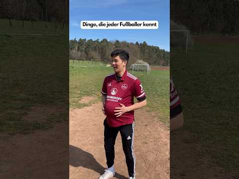 Dinge, die jeder Fußballer kennt…⚽️😂 | @nickkloesch
