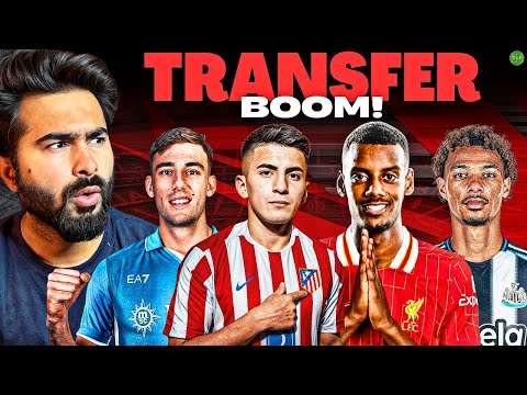 Blockbuster Transfer News | Isak To Liverpool, Almada To Atleti, Ekitike To Newcastle