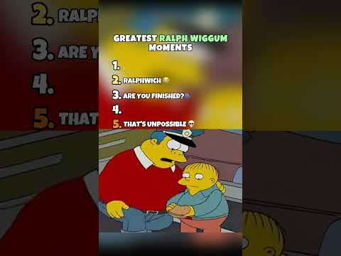 INSANE RALPH WIGGUM MOMENTS!!