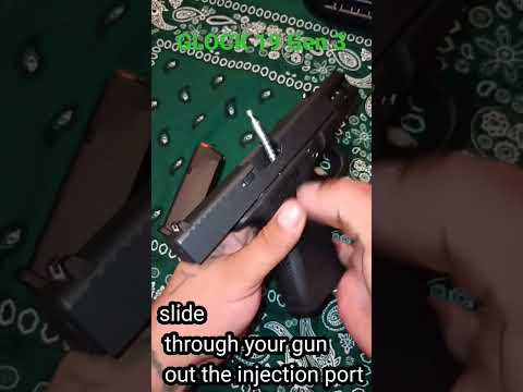 Glock safety lock