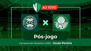 Pós-jogo Coritiba x Palmeiras