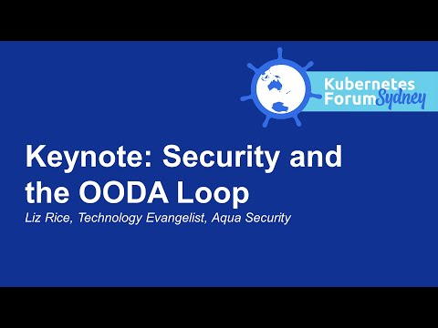 Keynote: Security and the OODA Loop