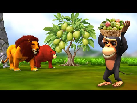 बंदर अमरुद चोर | बंदर की कहानी Bandar Amrud Chor ki Kahani Monkey Steal Guava Hindi Moral Story