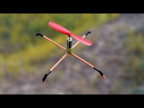 How to make a drone using dc motor